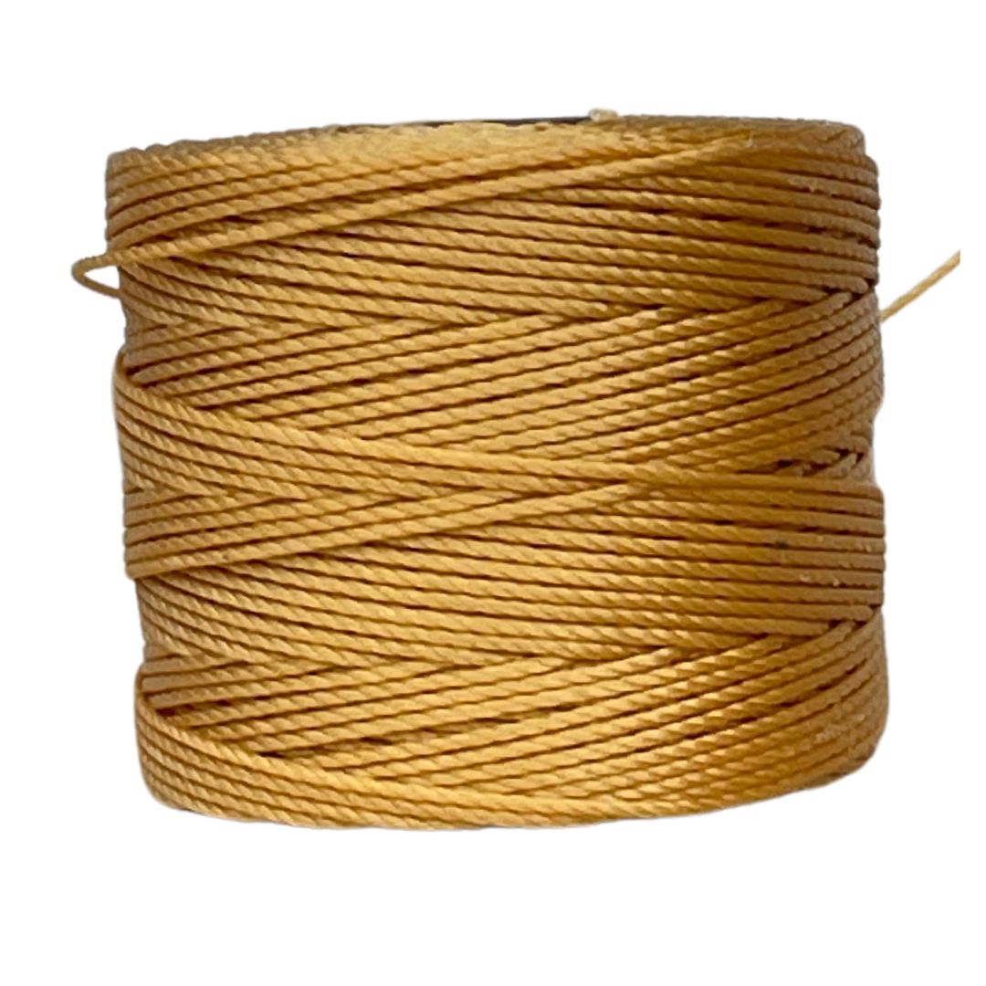 S-LON Tex210 Bead Cord Marigold - ,55 X 77 YRD aprox. - Image 1