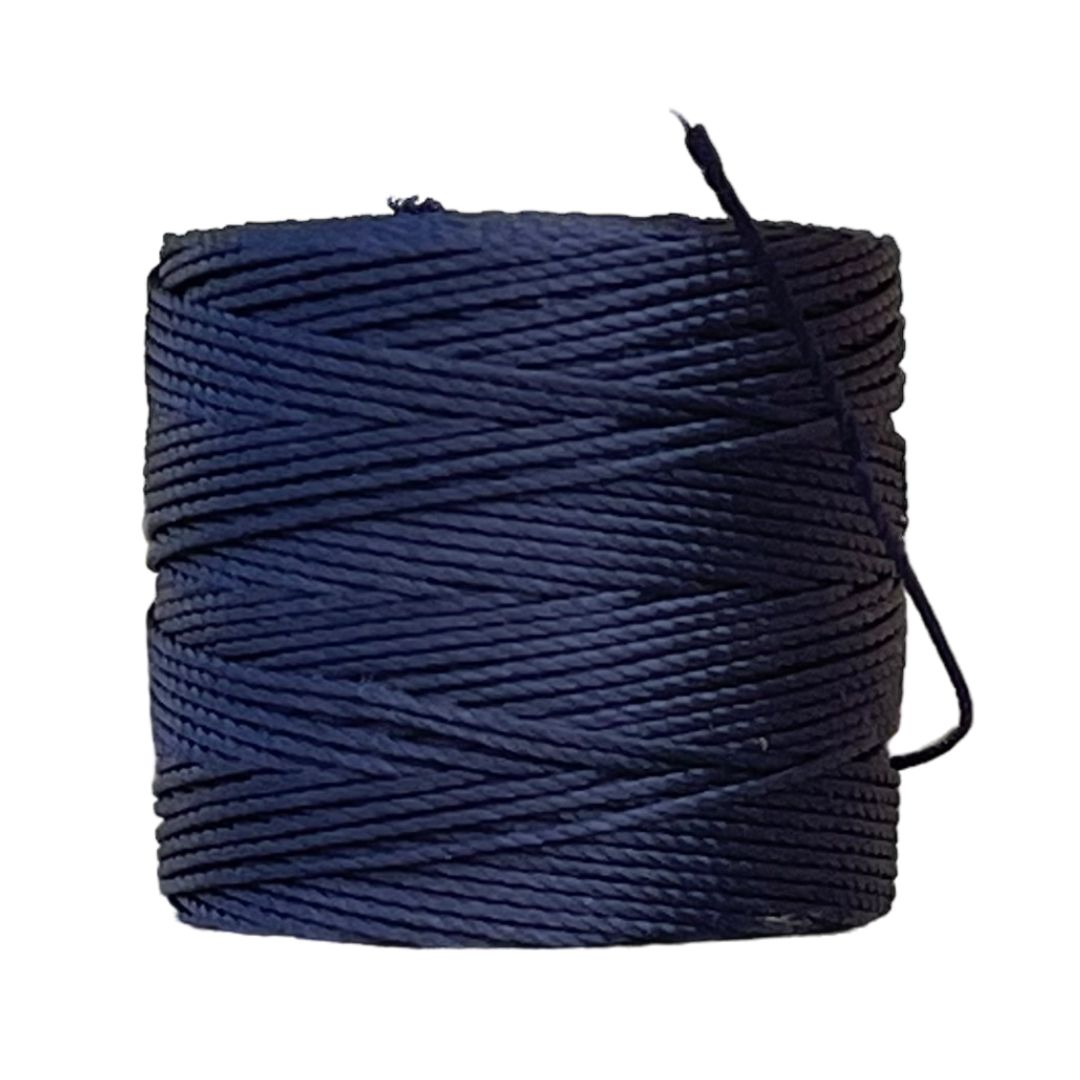 S-LON Tex210 Bead Cord Navy - ,55 X 77 YRD aprox. - Image 1