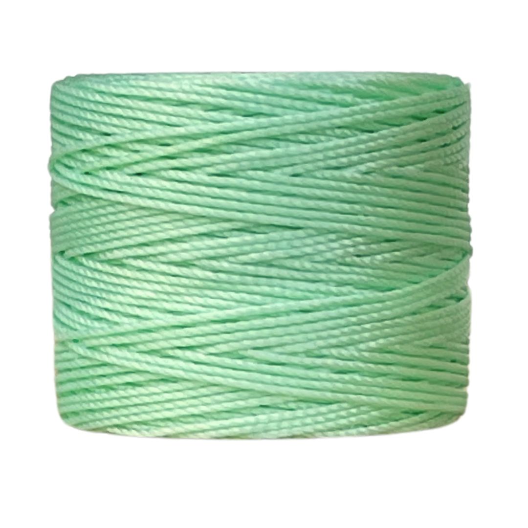 S-LON Tex210 Bead Cord Pstl Mint Green - ,55 X 77 YRD aprox. - Image 1