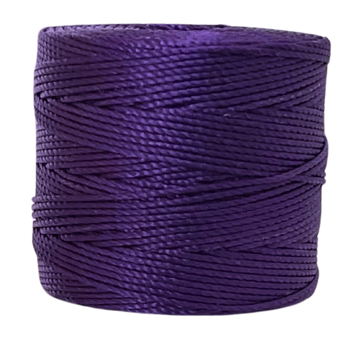 S-LON Tex210 Bead Cord Purple - ,55 X 77 YRD aprox. - Image 1