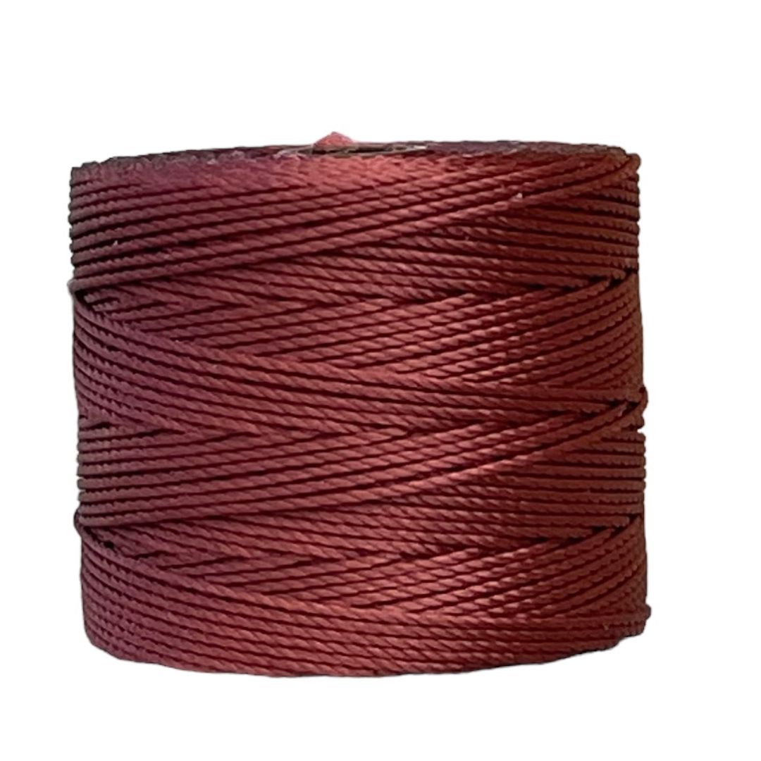 S-LON Tex210 Bead Cord Sienna - ,55 X 77 YRD aprox. - Image 1