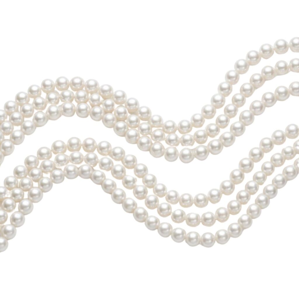 5810 White Pearl 6mm - Perla Blanca 6mm - 100und