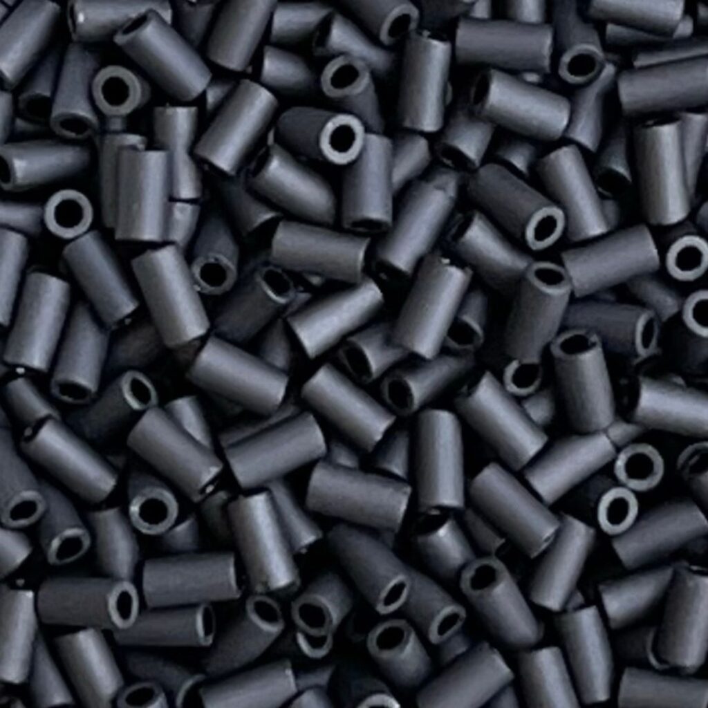 Bugle #1 (3mm) Matte-Color Opaque Gray
