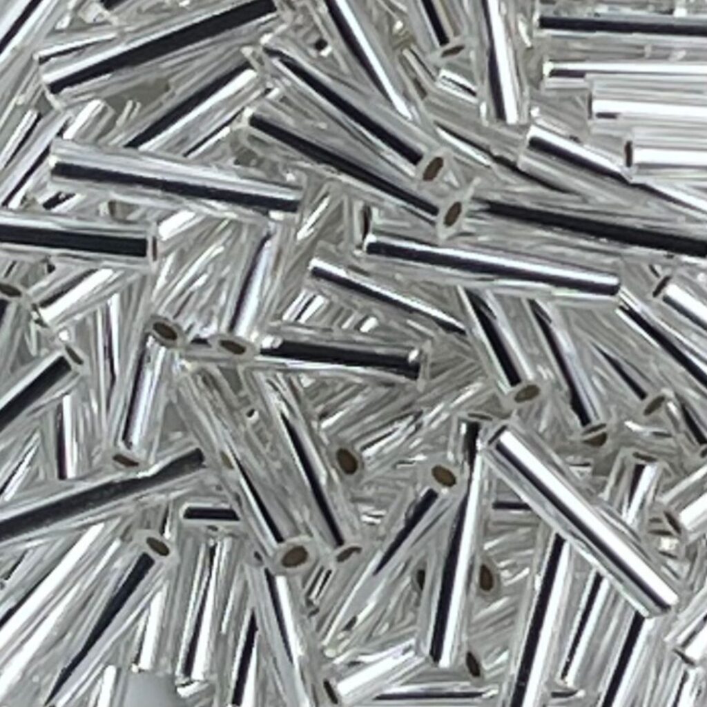 Bugle #3 (9mm) SilverLined Crystal