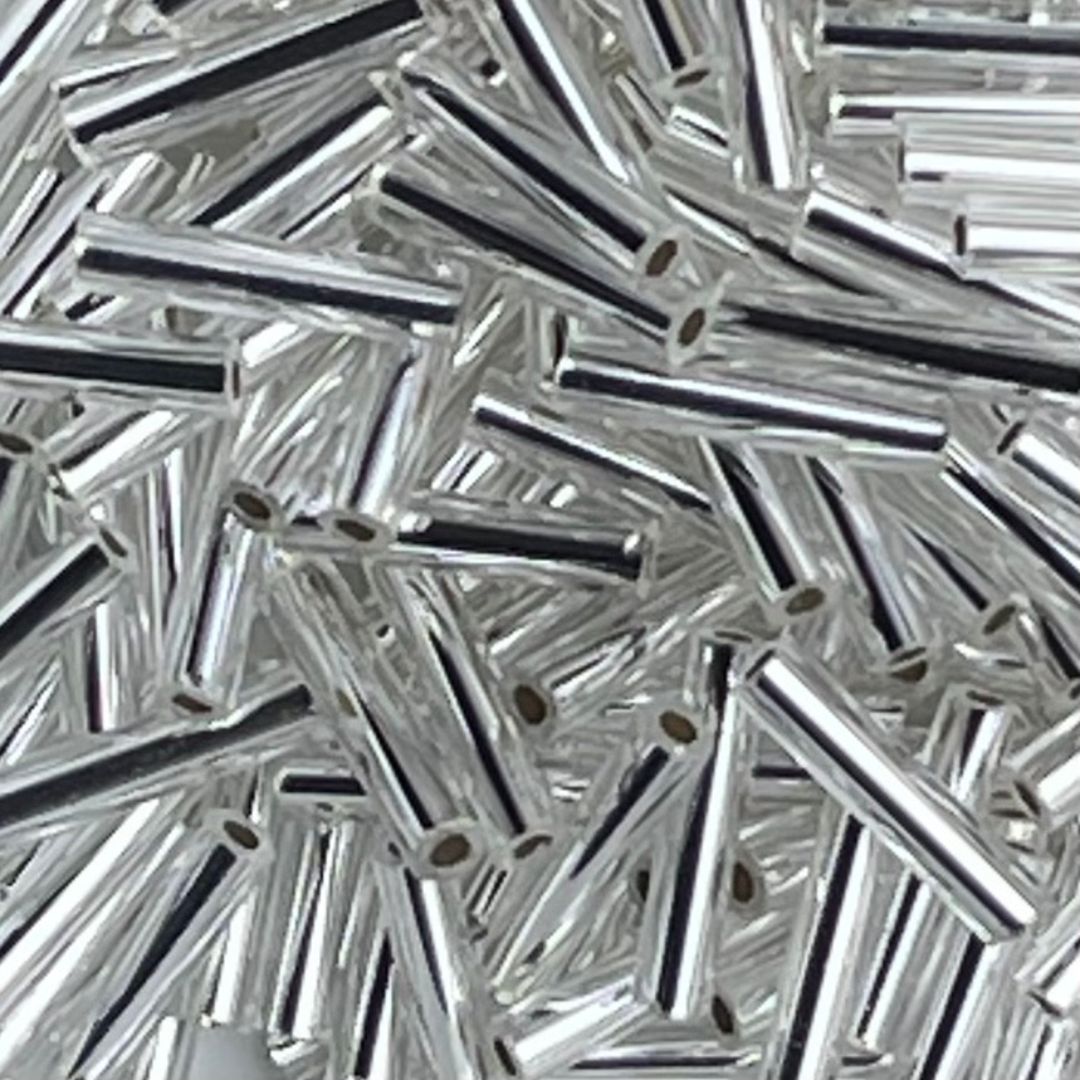Bugle #3 (9mm) SilverLined Crystal - Image 1