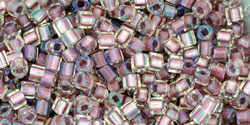 Inside-Color Crystal/Rose Gold-Lined