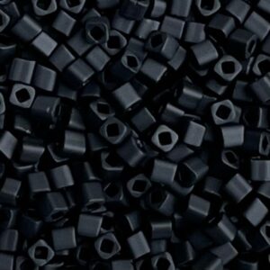Toho Cube 1,5mm Opaque-Frosted Jet