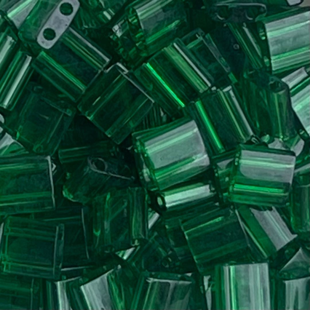 Tila Bead 5mm Transparente Green - Image 1