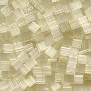 Tila Bead 5mm Silk Pale Light Yellow x 10 grs