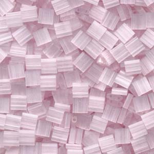 Tila Bead 5mm Silk Pale Light Pink x 10 grs
