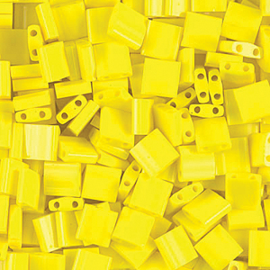Tila Bead 5mm Opaque Yellow