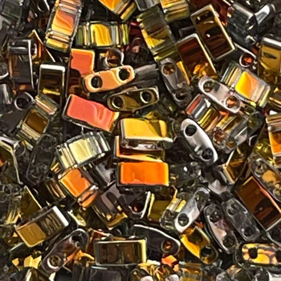 Half Tila Orange Crystal Marea - Image 1
