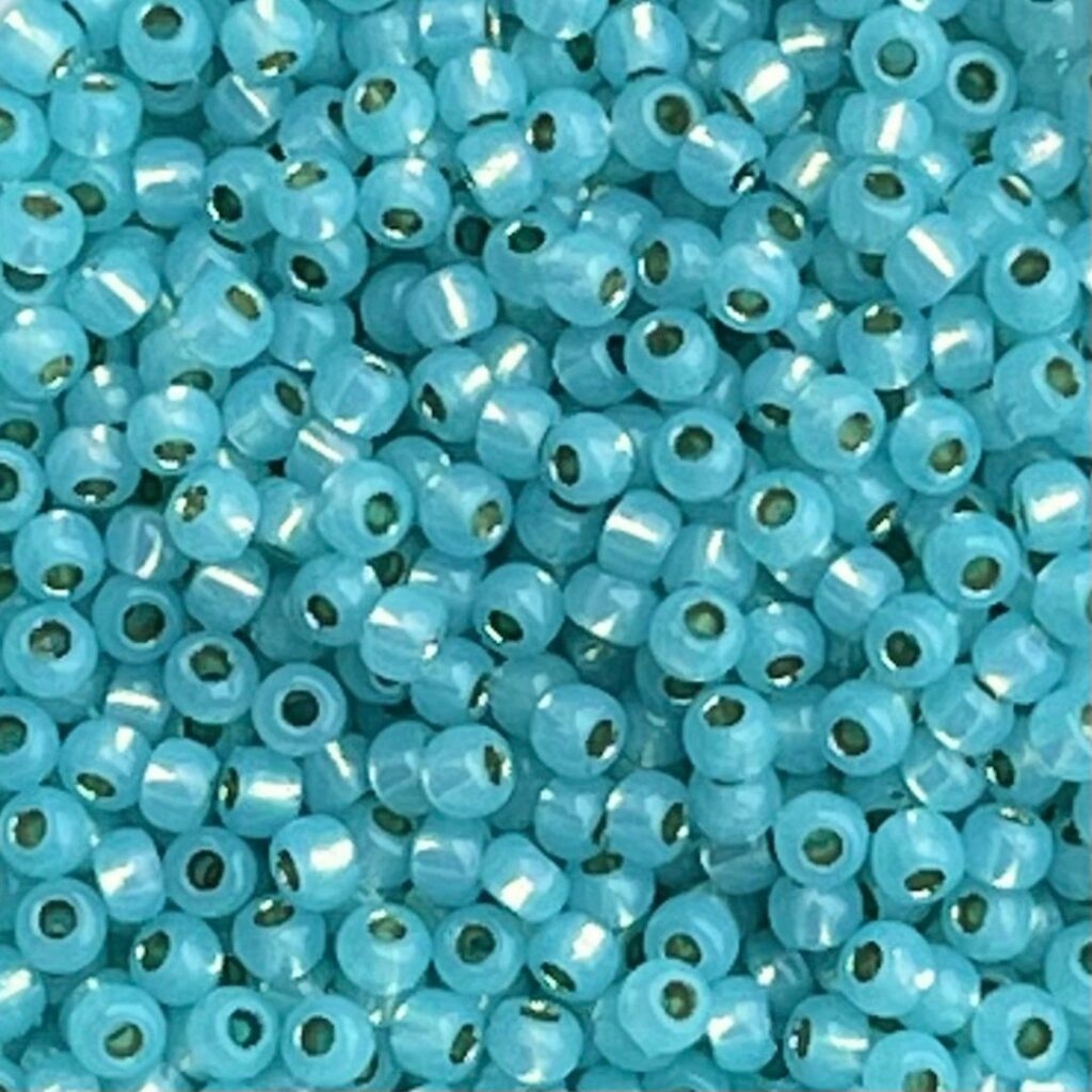 Round #11 PermaFinish - SilverLined Milky Aqua