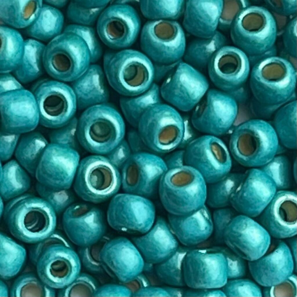 Round #6 PermaFinish - Frosted Galvanized Teal x 10 grs
