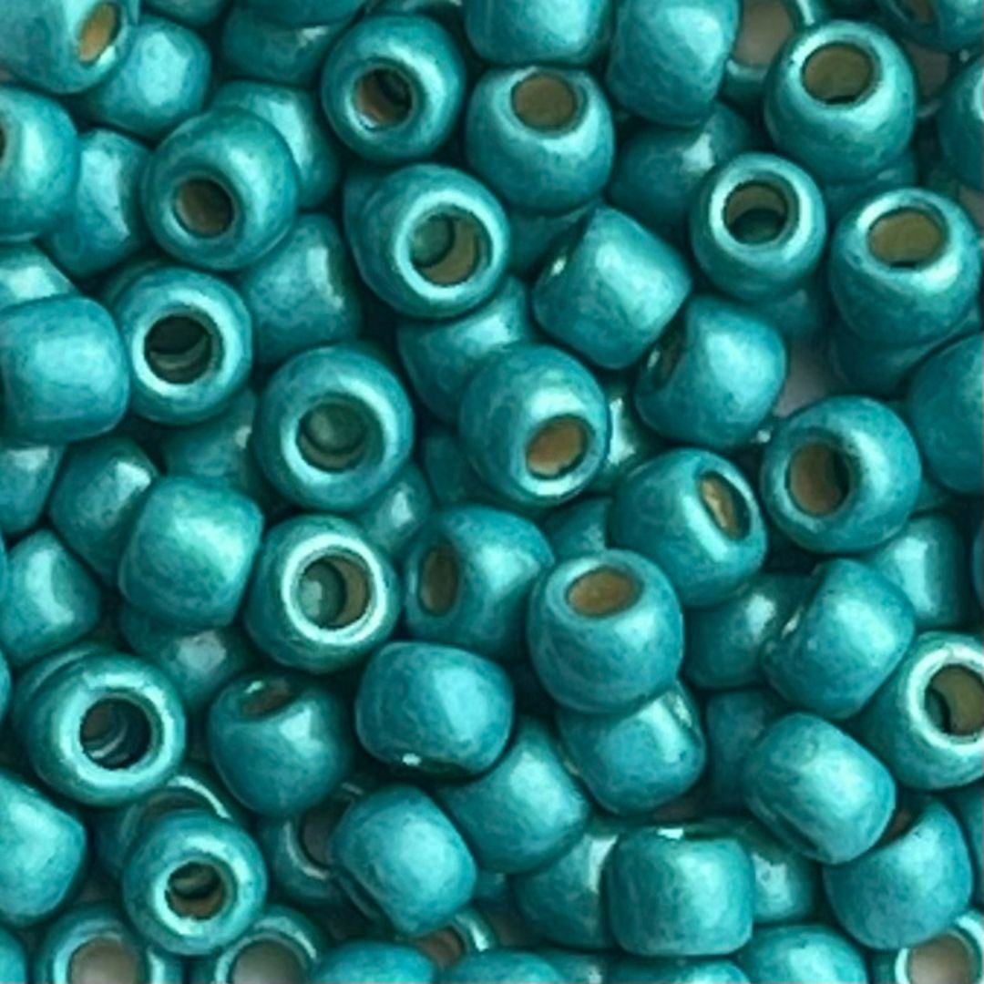 Round #6 PermaFinish - Frosted Galvanized Teal x 10 grs - Image 1