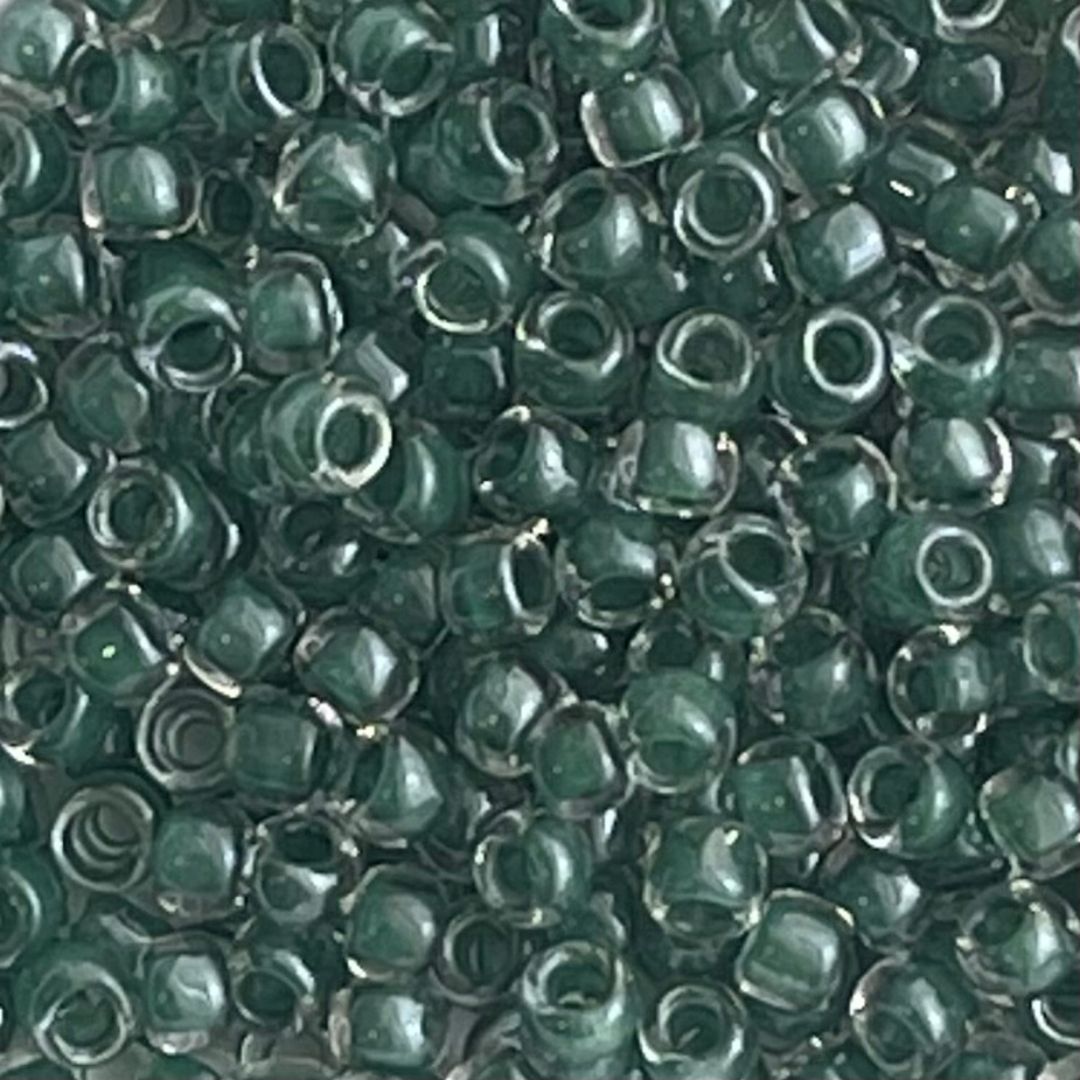Round #8 Inside-Color Crystal/Emerald -Lined - Image 1