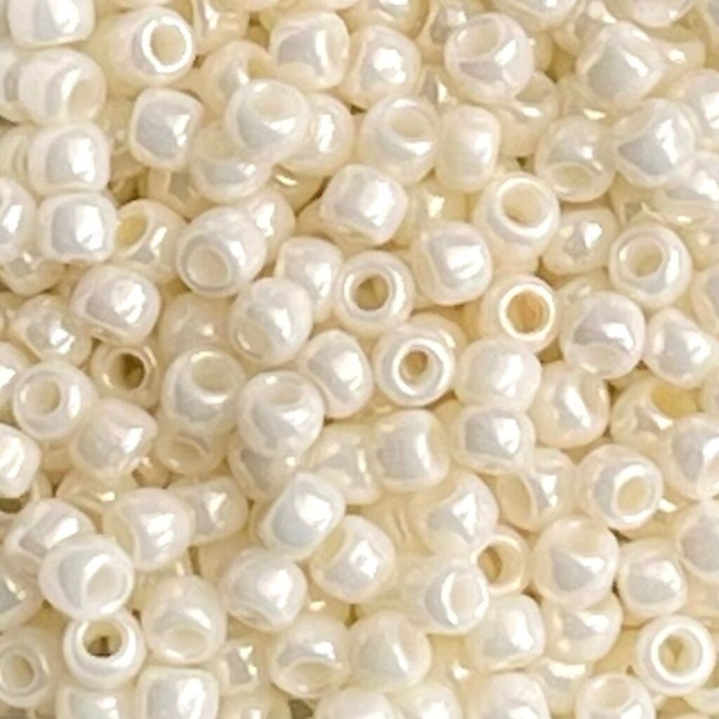 Round #8 Opaque Lustered Navajo White