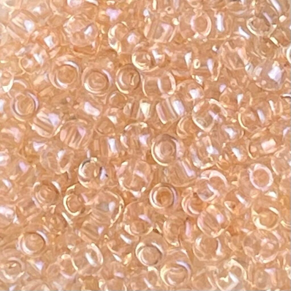 Round #8 Transparent Rainbow Peach
