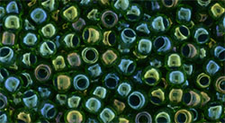 Inside-Color Peridot/Emerald-Lined