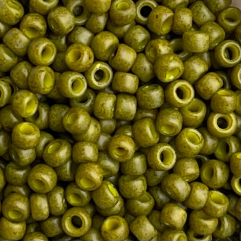 Round #8 Semi Glazed Olive