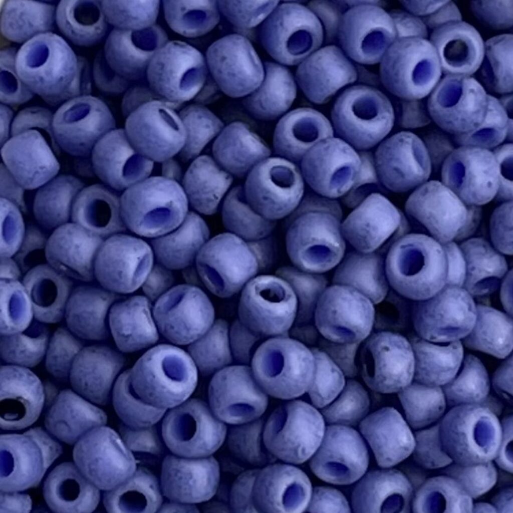 Round #8 Semi Glazed Soft Blue