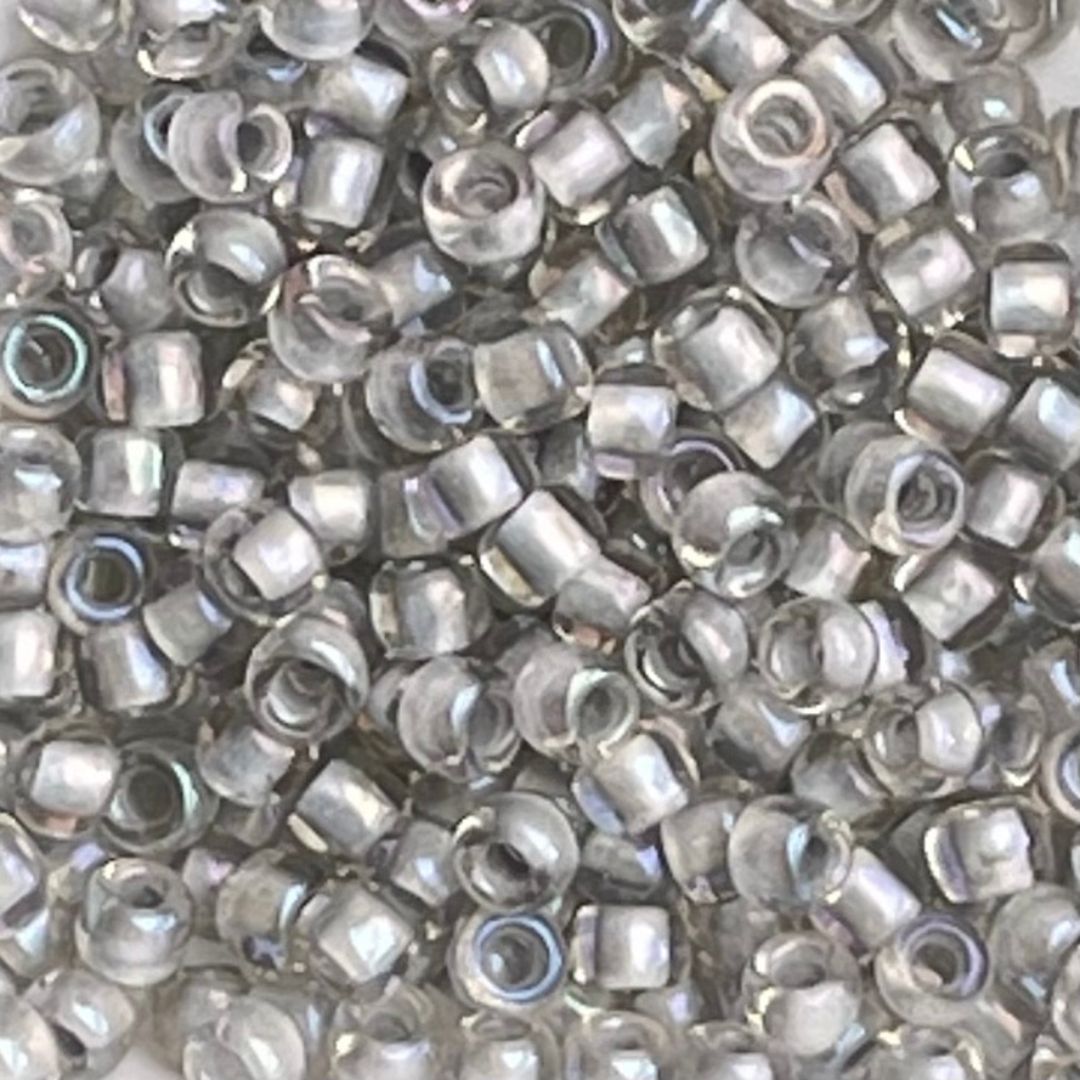 Round #8 Inside-Color Rainbow Crystal /Gray Lined - Image 1