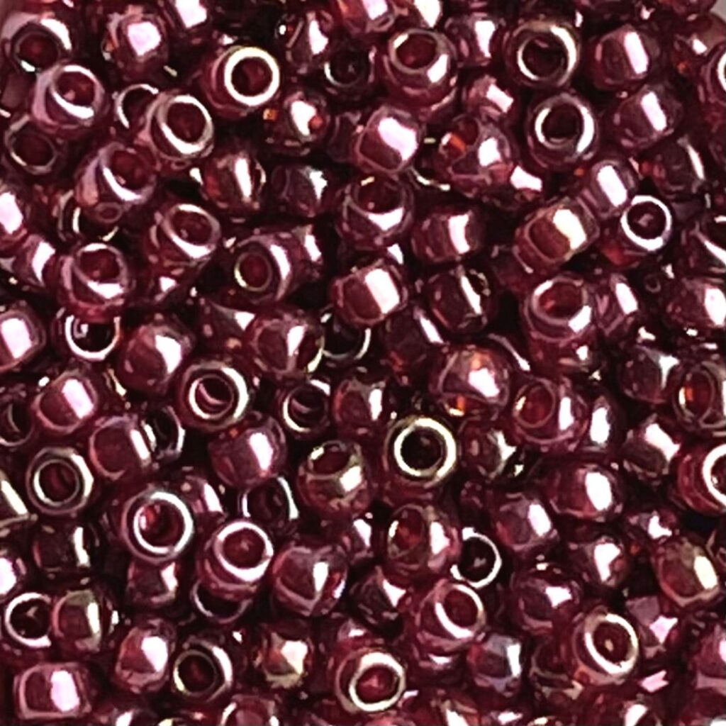 Round #8 Gold Lustered Wild Berry
