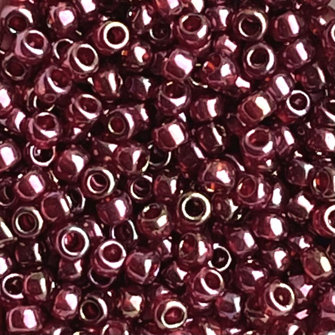 Round #8 Gold Lustered Wild Berry - Image 1