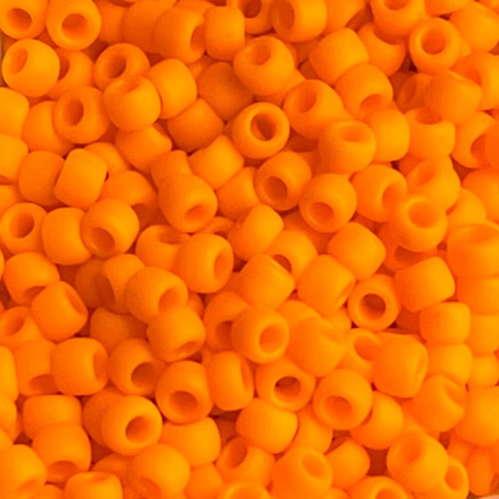 Round #8 Opaque Frosted Cantaloupe