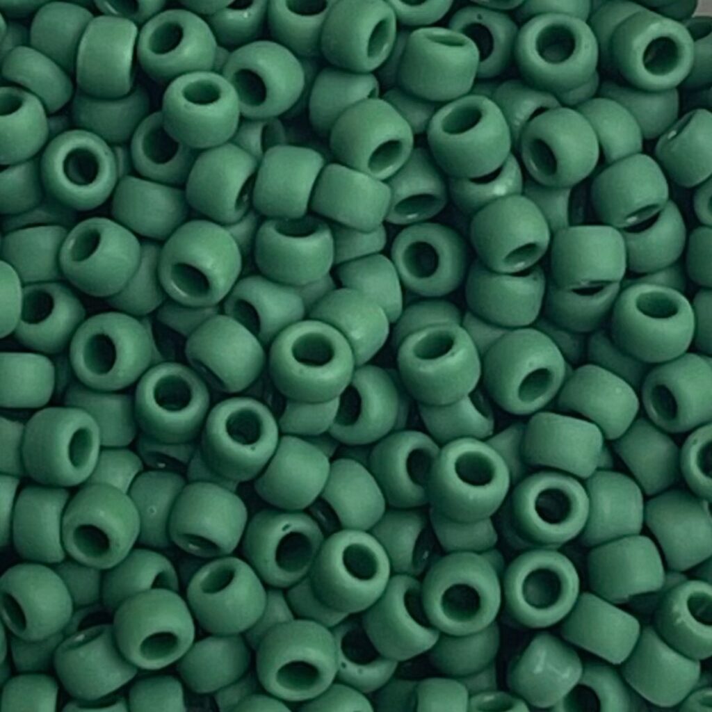 Round #8 Opaque-Frosted Pine Green