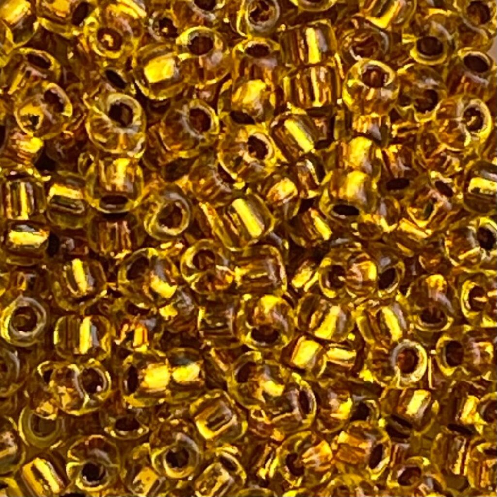 Round #8 Cooper Lined Marigold