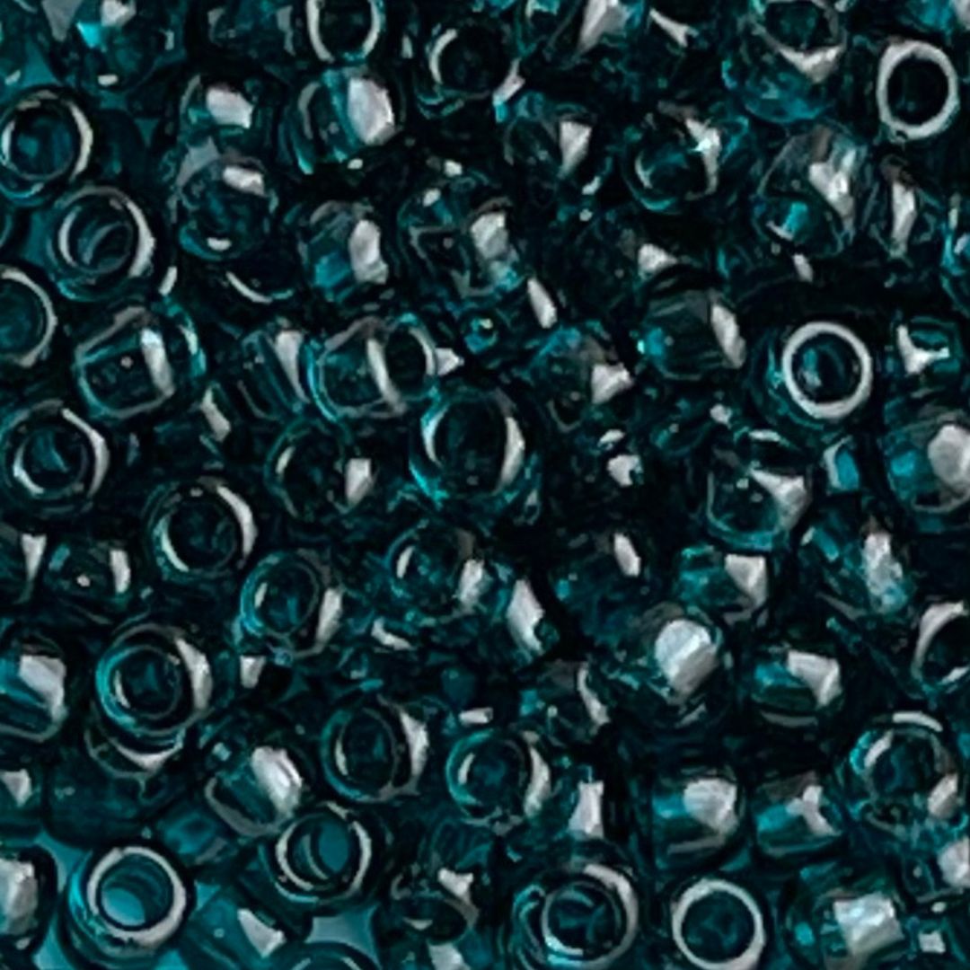 Round #8 Transparent Capri Blue - Image 1