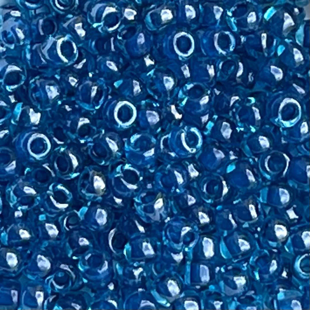 Round #8 Inside-Color Aqua Capri -Lined x 10 grs - Image 1