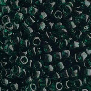 Round #8 Transparent Green Emerald