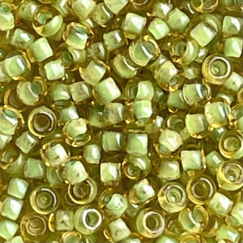 Round #8 Inside - Color Jonquil - Mint Julep Lined