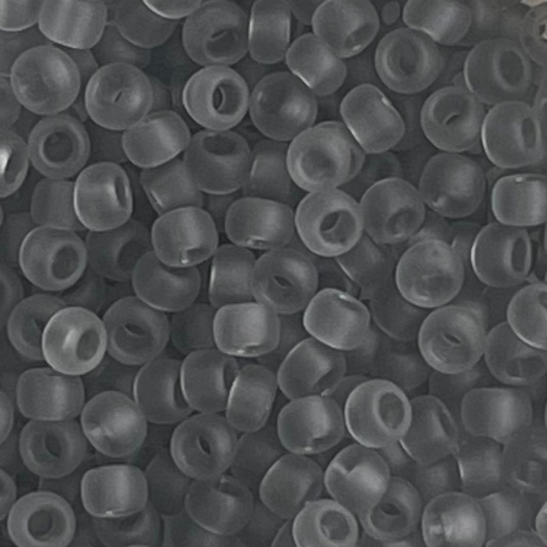 Round #8 Transparent Frosted Gray x 10 grs - Image 1