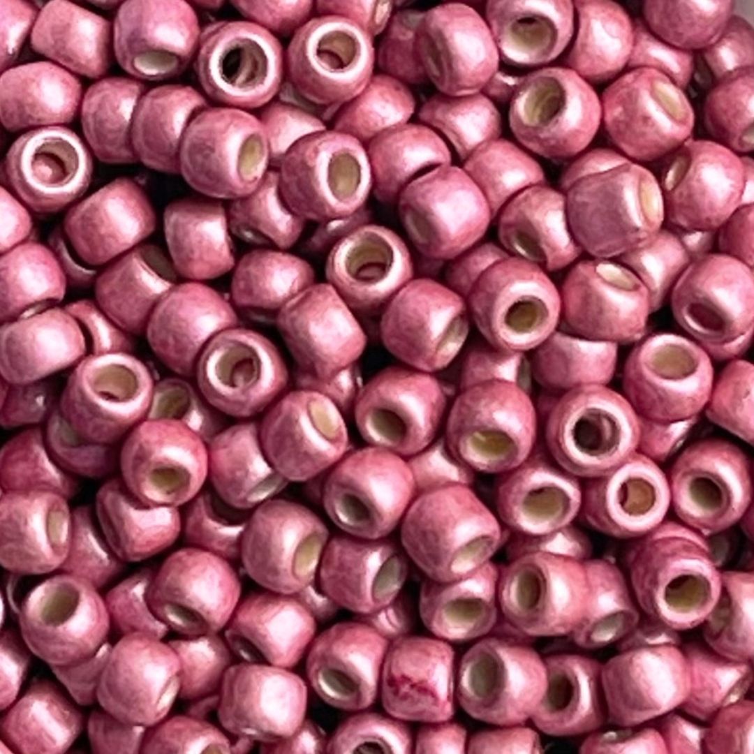 Round #8 PermaFinish Matte Galvanized Pink Lilac - Image 1