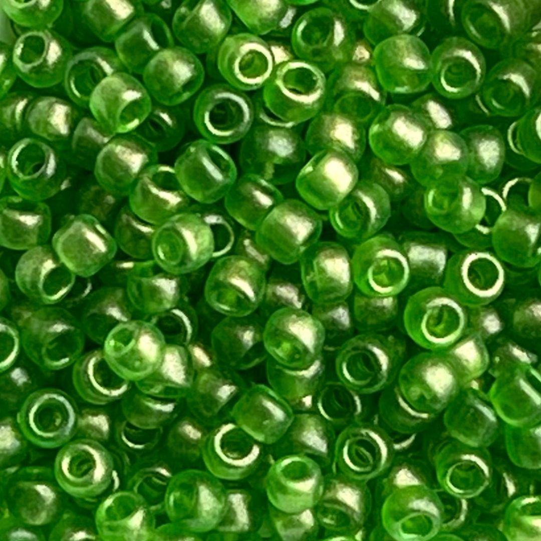 Round #8 HYBRID Sueded Gold Transparent Peridot - Image 1