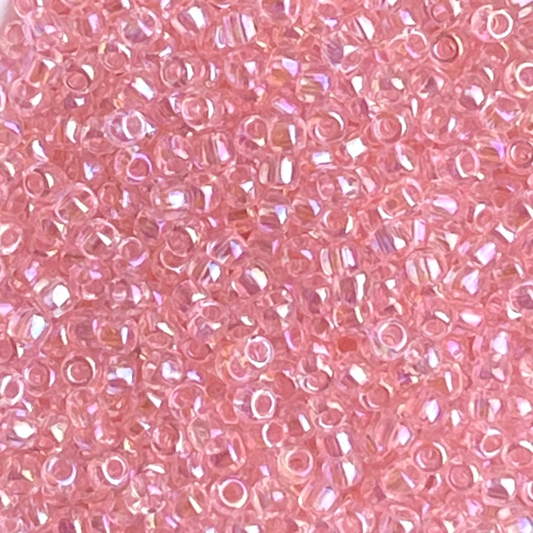 Round #11 Transparent Dyed Rainbow Ballerina Pink - Image 1