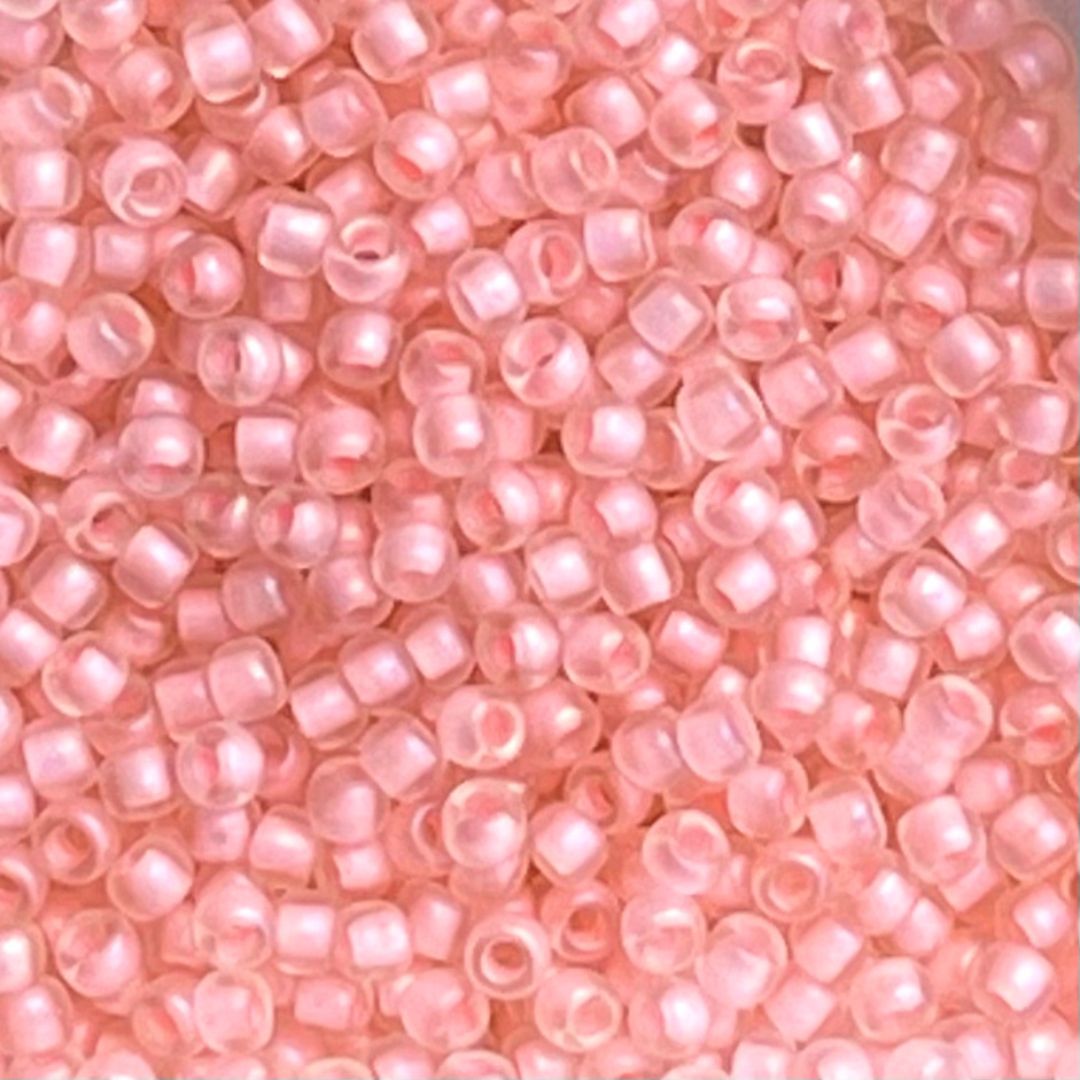 Round #11 InsideColor Rainbow Frosted Crystal/Soft Pink x 10 grs - Image 1