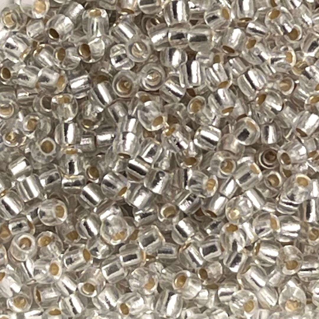 Round #11 Silver Lined Frosted Crystal - Image 1