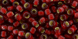 Round #11 Silver-Lined Frosted Ruby