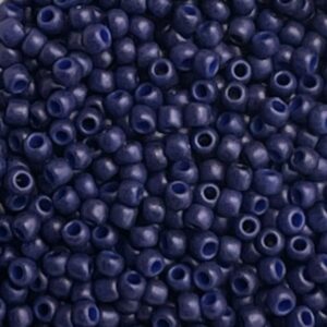 Round #11 Semi Glazed Navy Blue