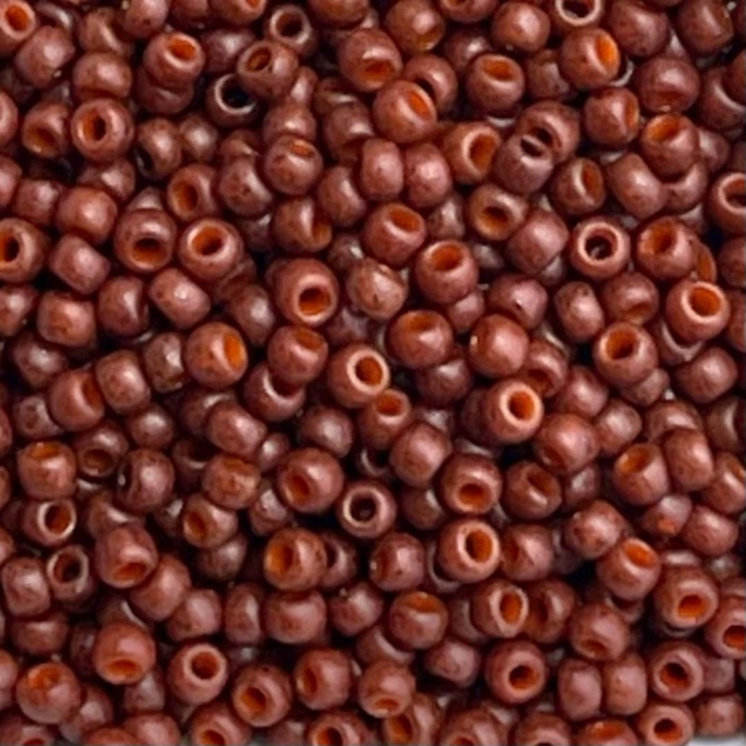 Round #11 Semi Glazed Burnt Orange - Image 1