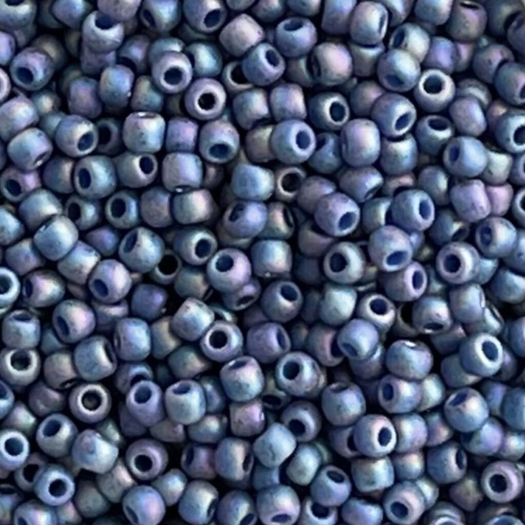 Round #11 Semi Glazed Rainbow - Soft Blue x 10 grs