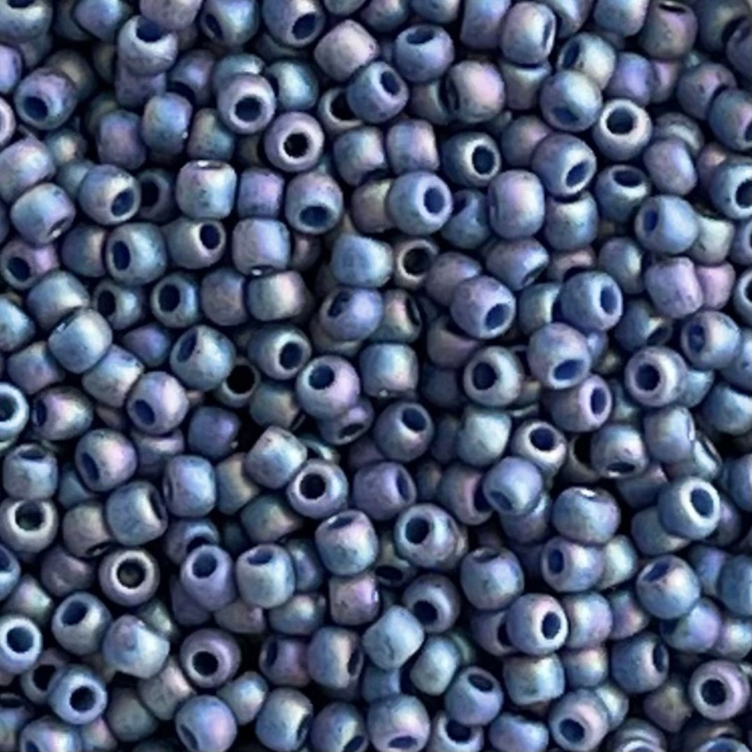 Round #11 Semi Glazed Rainbow - Soft Blue x 10 grs - Image 1