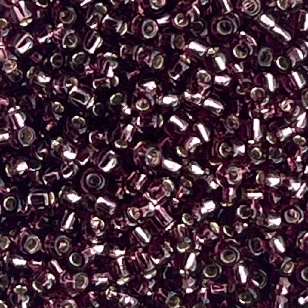 Round #11 Silver-Lined Med Amethyst