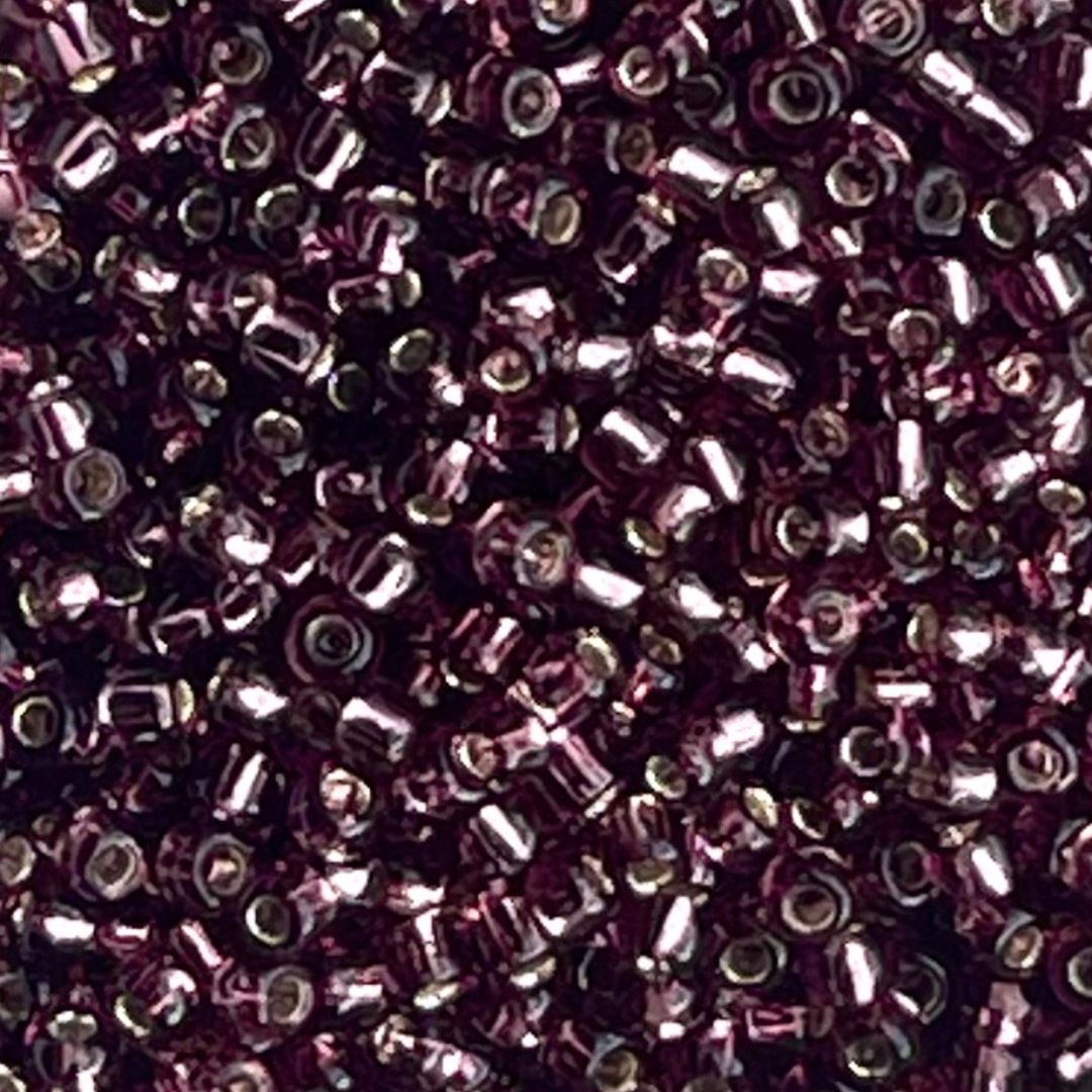 Round #11 Silver-Lined Med Amethyst - Image 1