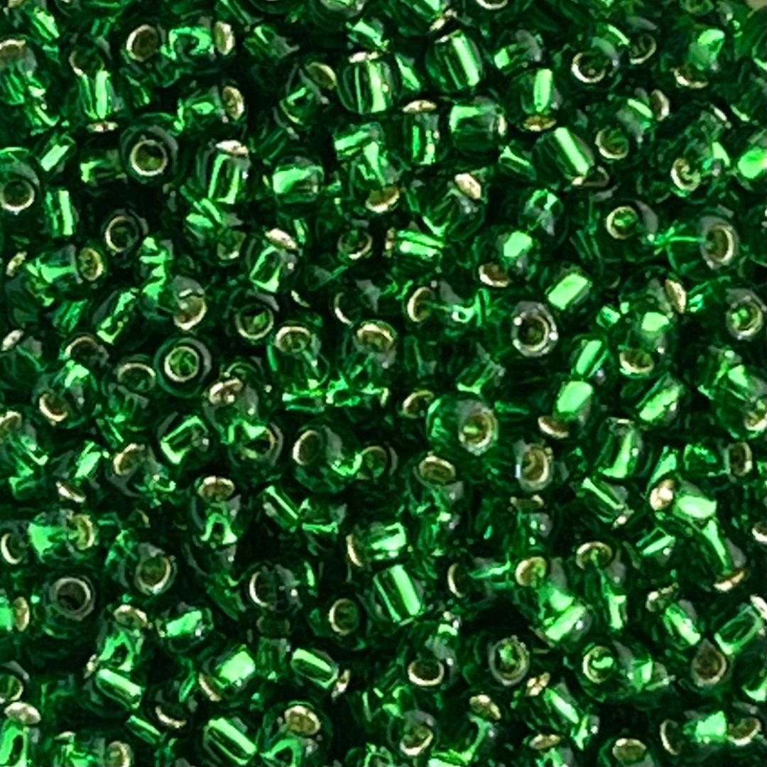 Round #11 Silver Lined Grass Green - Image 1