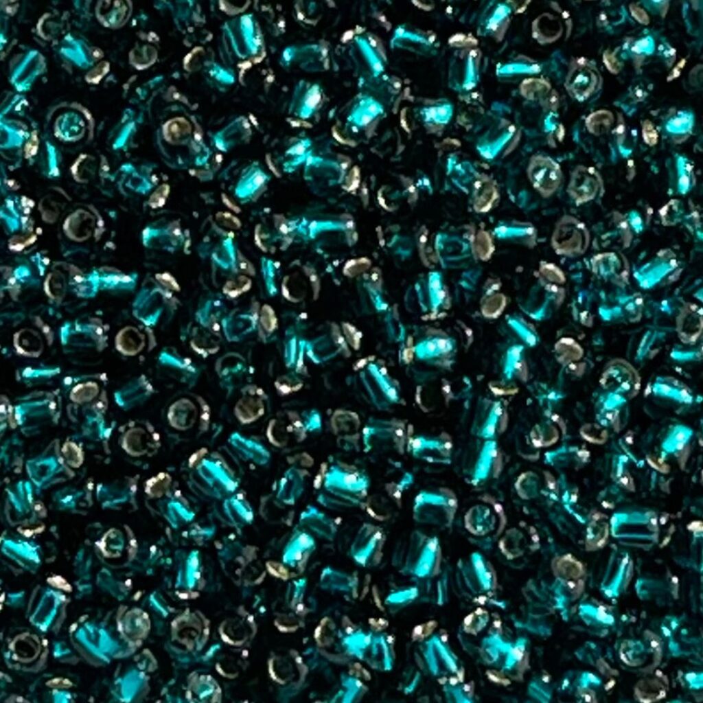 Round #11 Silver-Lined Teal